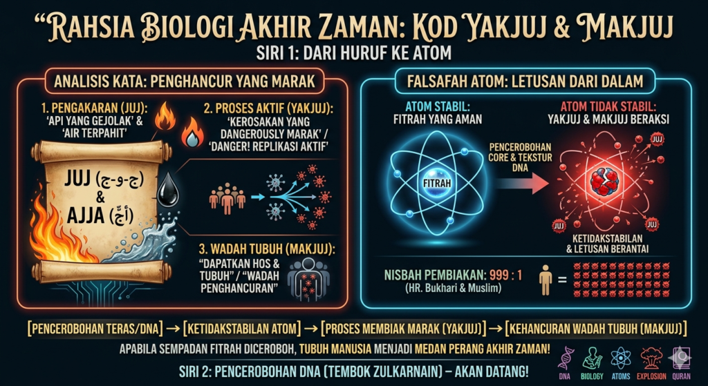 BIOLOGI AKHIR ZAMAN MEMBONGKAR KOD YAKJUJ & MAKJUJ DALAM SEL MANUSIA image