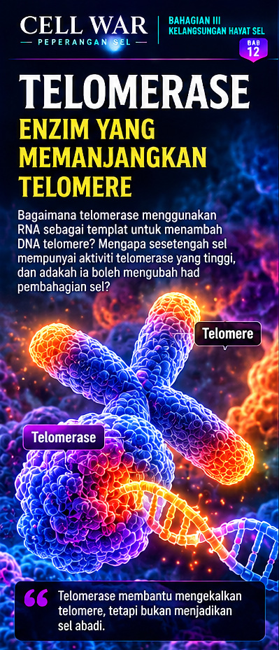 Daripada telomerase kepada nasib sel