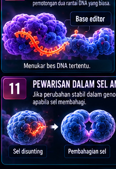 Base Editing — Mengubah Bes Tertentu