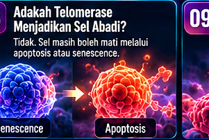 Adakah telomerase menjadikan sel abadi?