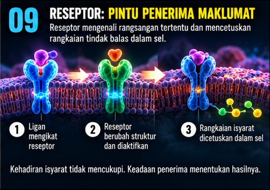 Visual 09: Reseptor: Pintu Penerima Maklumat