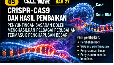 Visual 05 Bab 27 — 05 — DNA REPAIR: SIAPA MEMBETULKAN SISTEM YANG ROSAK?